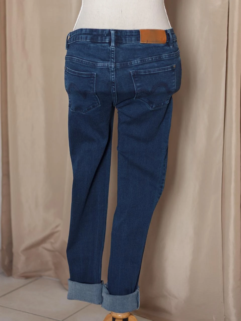 Jean regular Denim blauw zwart - Maat 34 - Goede staat – photo 4